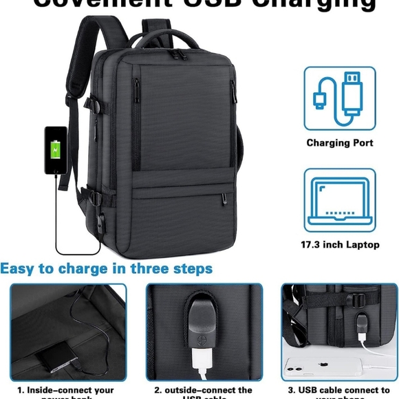 Extra Large Travel Backpack - Picture 3 of 6